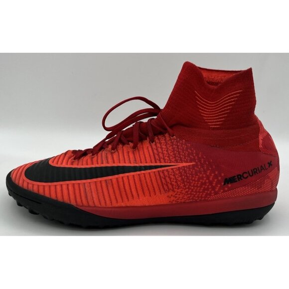 Nike Mercurial X Proximo Ⅱ TF Turf Soccer Shoes Sz 8.5 University Red 831977-616 - Picture 9 of 12